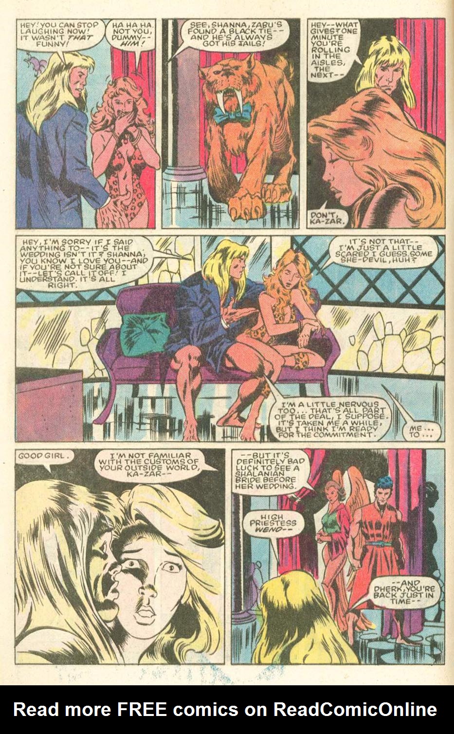 Read online Ka-Zar the Savage comic -  Issue #29 - 8