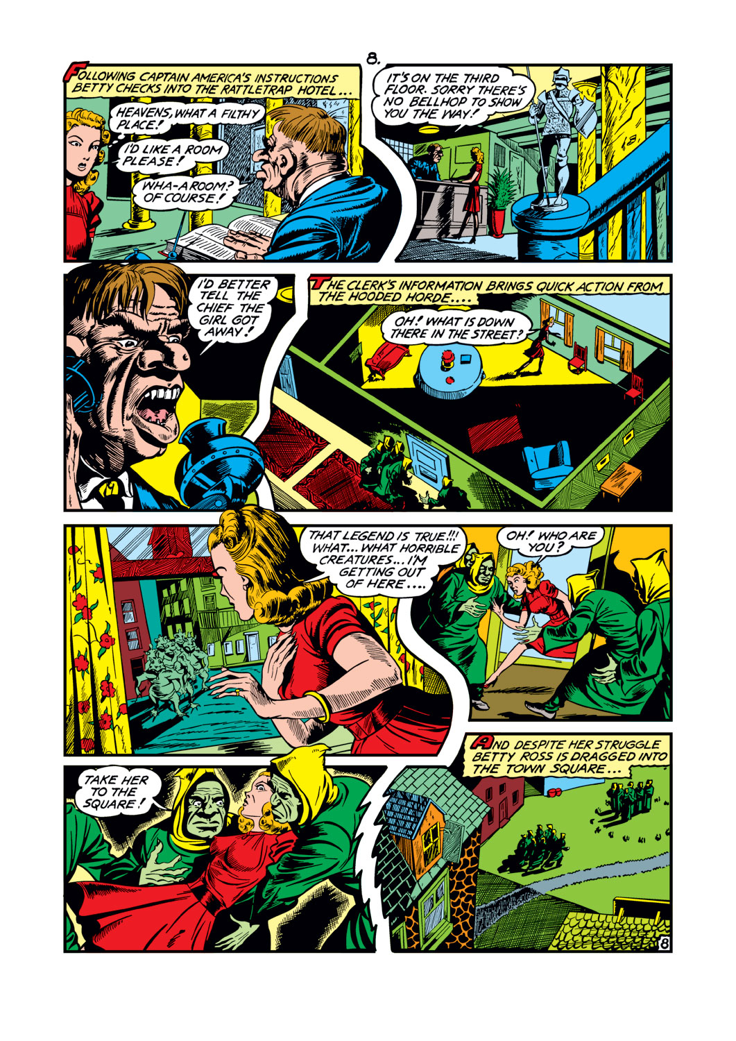 Captain America Comics 16 Page 9