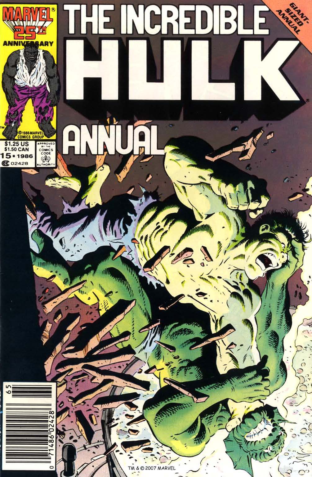 Read online The Incredible Hulk Annual comic -  Issue #15 - 1