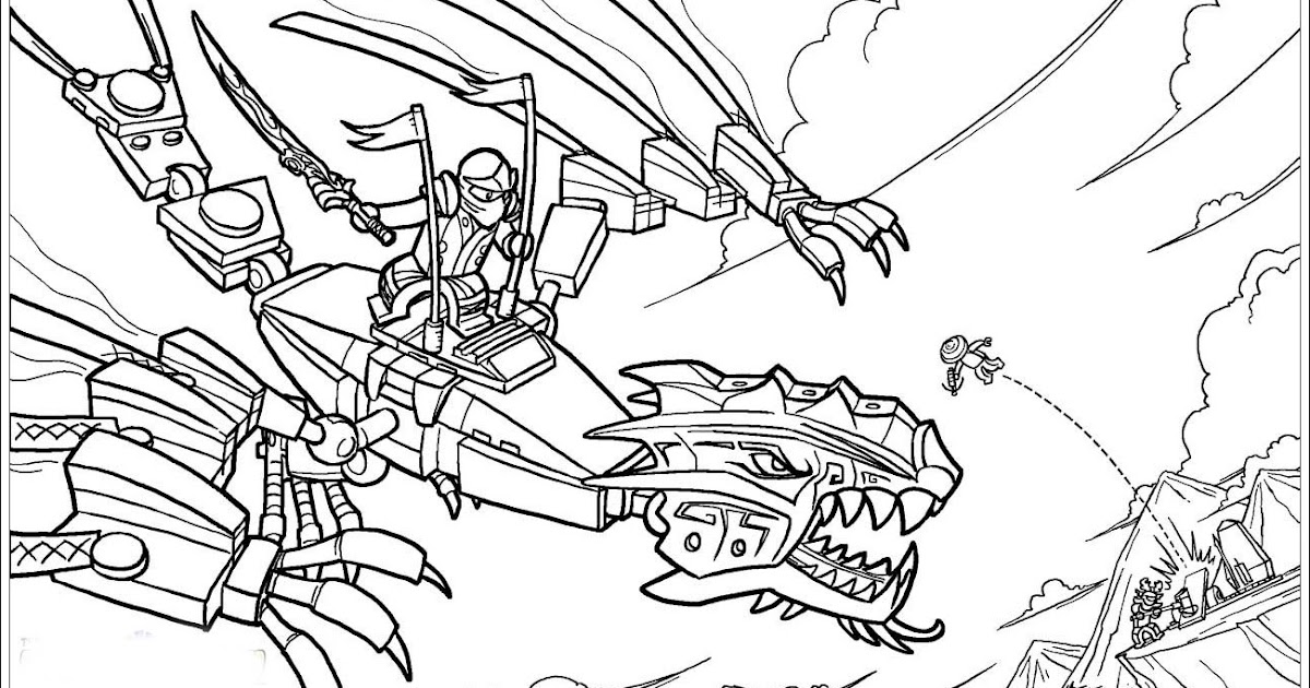 Lego Elves Drachen Ausmalbilder - Vorlagen zum Ausmalen gratis ausdrucken