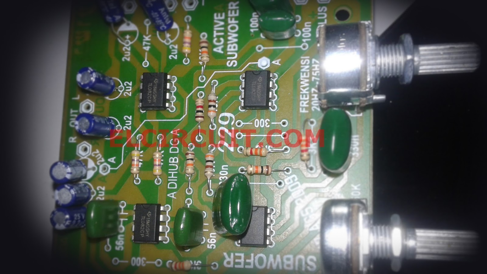 Pcb Subwoofer Frequency Adjust Rangkaian Elektronik D vrogue.co