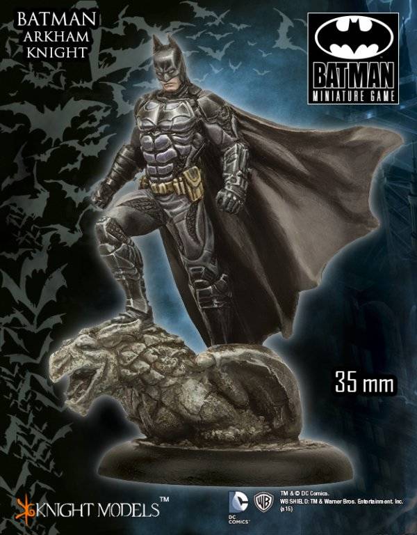 Novedades BMG Batman Miniature Game Julio: Batman (Arkham Knight) - Parte 2/4