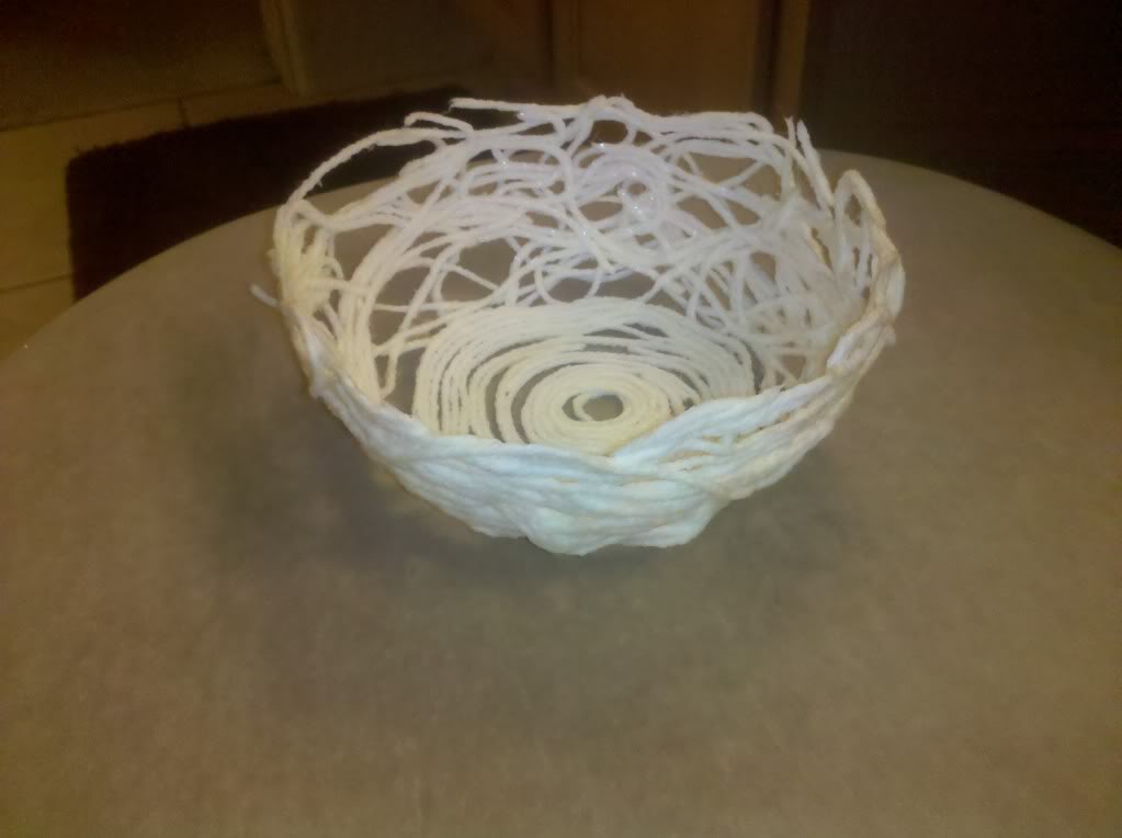 Straddling the Gap DIY Yarn Mache