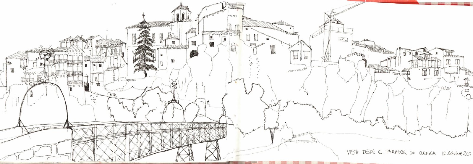 Desventaja Último perturbación Urban Sketchers Spain. El mundo dibujo a dibujo.: Cuenca