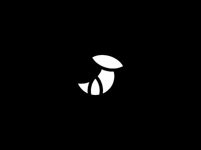 Funny Letter J Concept Logo
