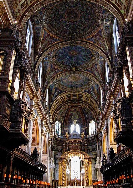 Interior of St Paul's Cathedral