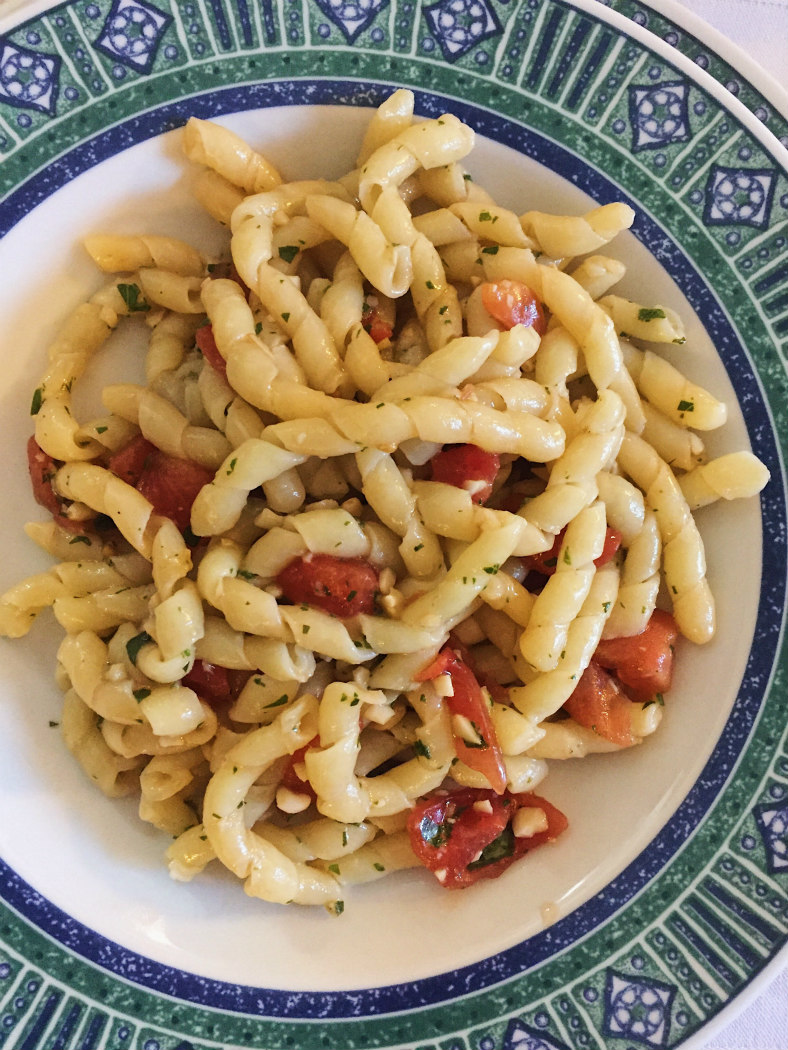 Busiate with Trapanese PestoBusiate con Pesto alla Trapanese