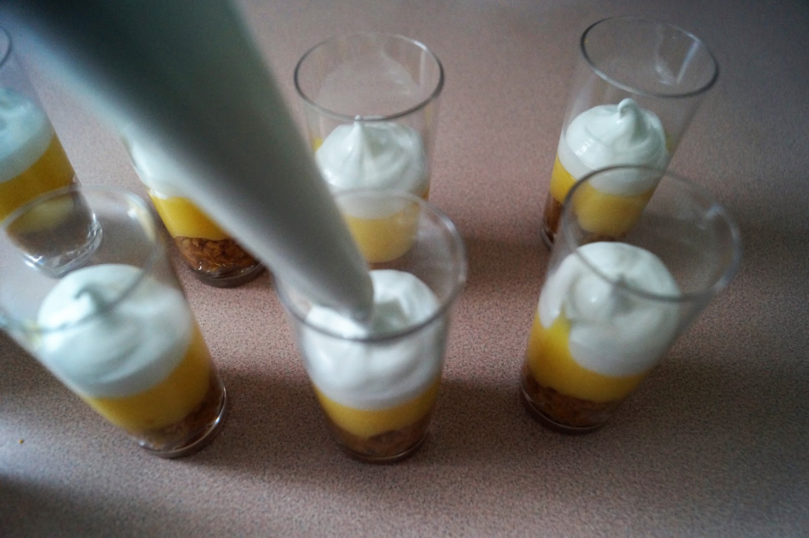 Mini Lemon meringue shooters recipe