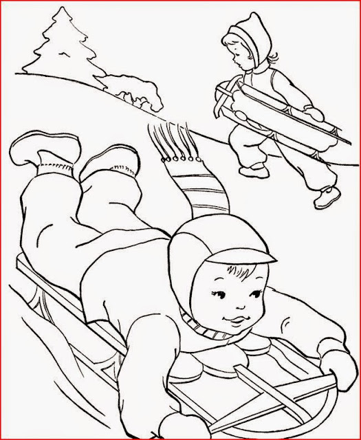 winter coloring pages and clip art coloring.filminspector.com