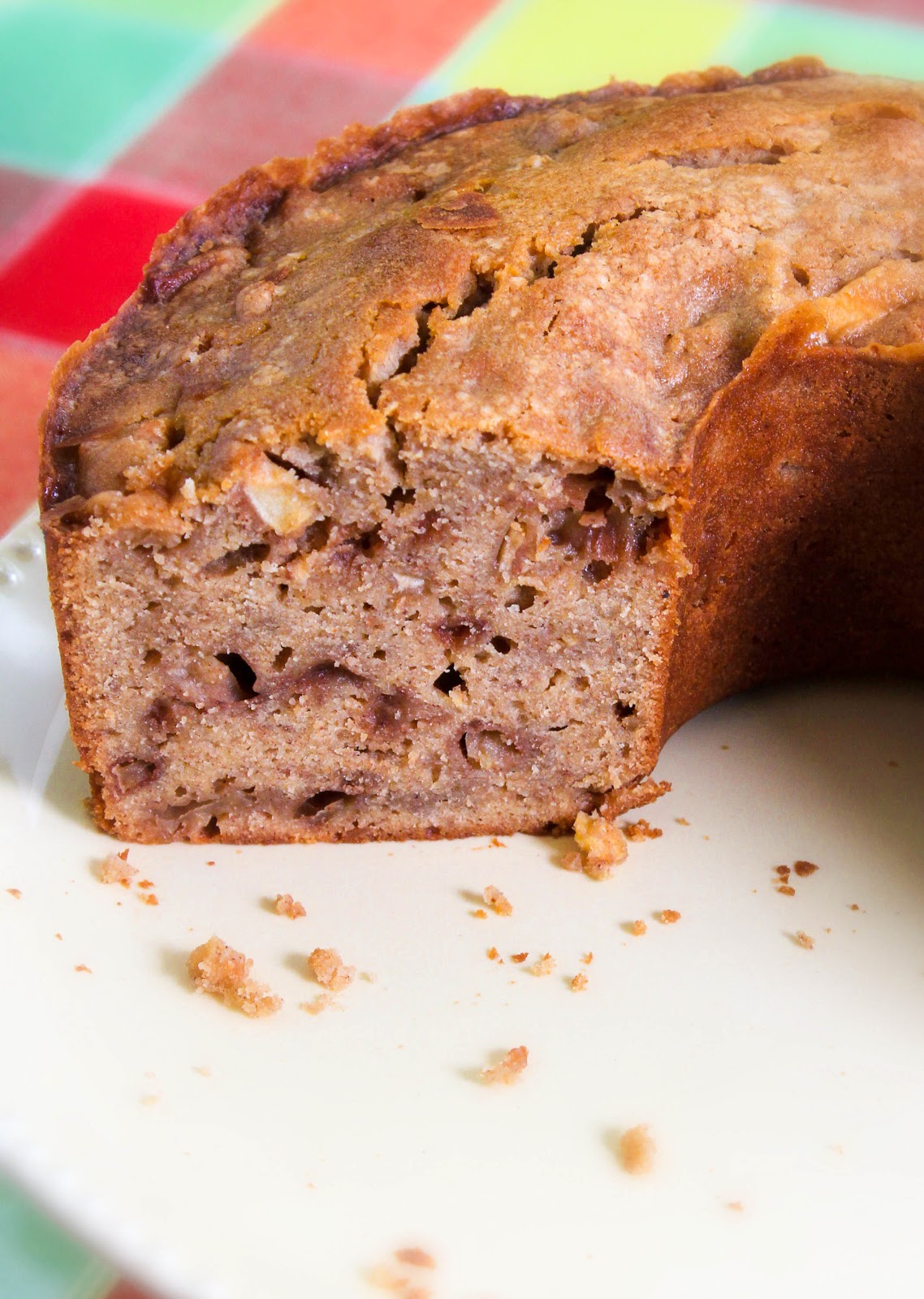 Apple Walnut Cream Cheese Pound Cake