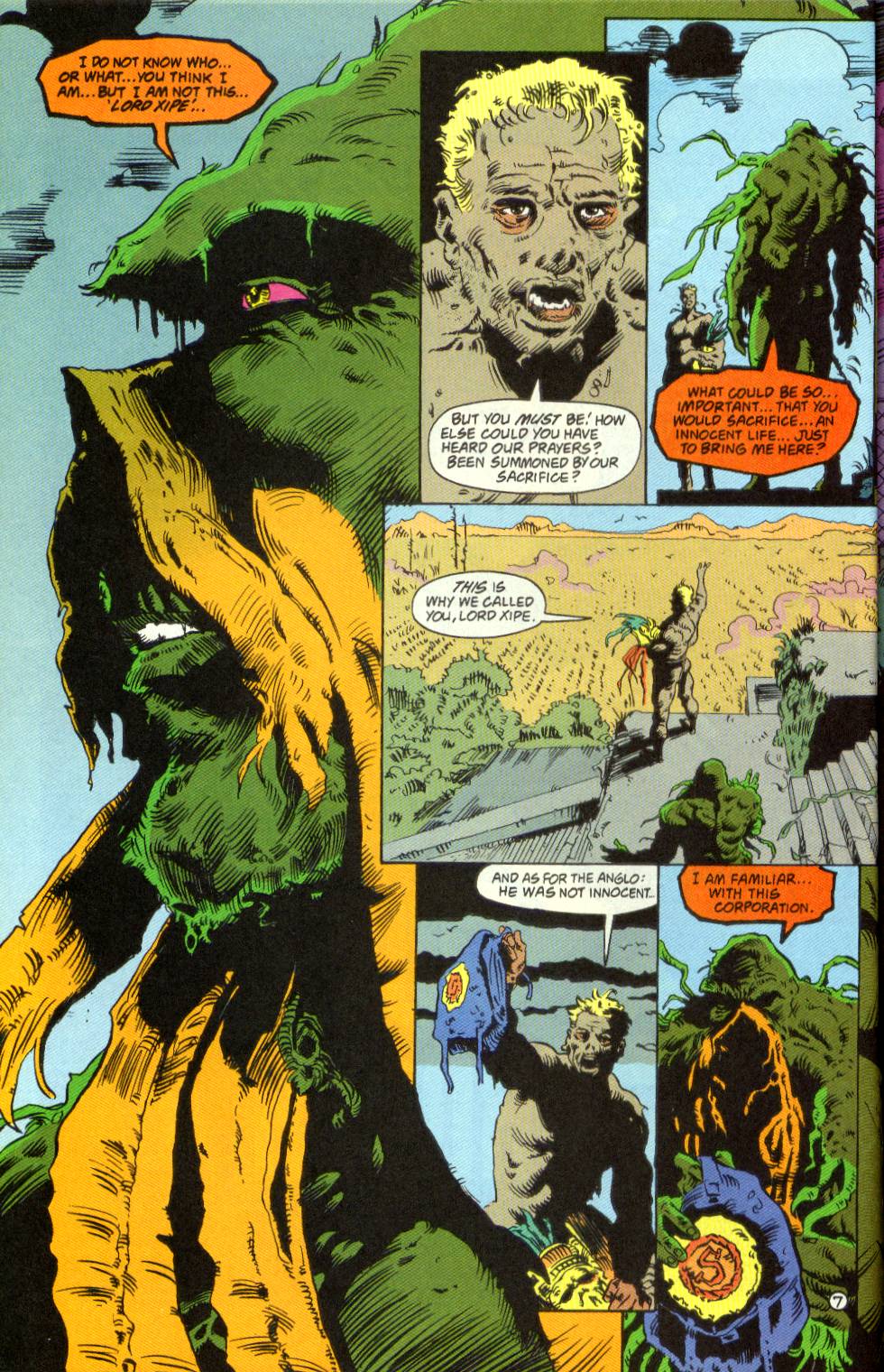 Read online Swamp Thing (1982) comic -  Issue #124 - 8