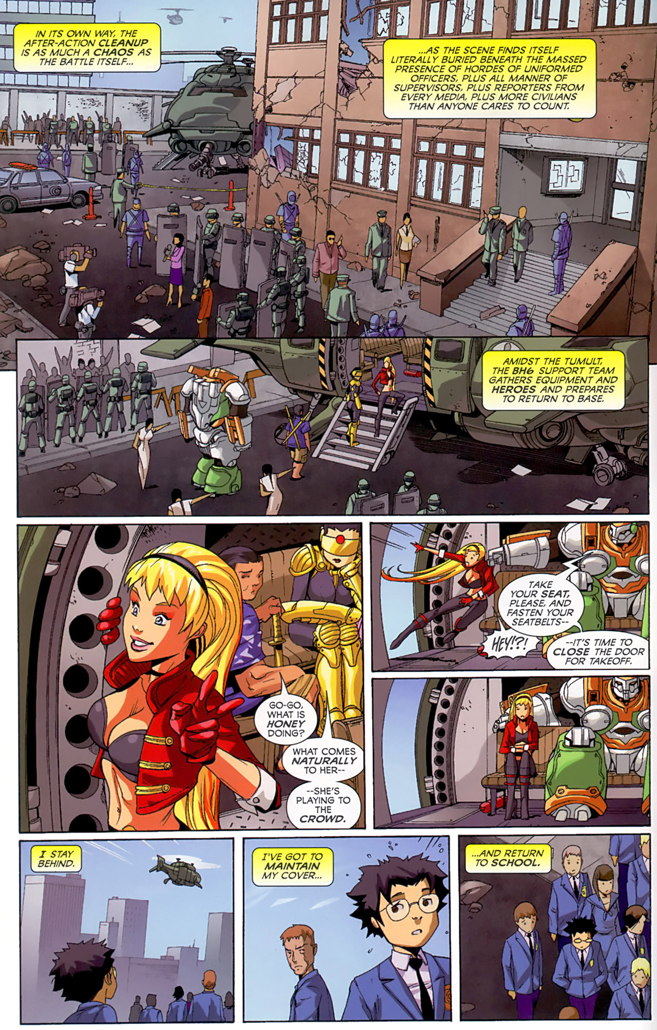 Read online Big Hero 6 (2008) comic -  Issue #1 - 20