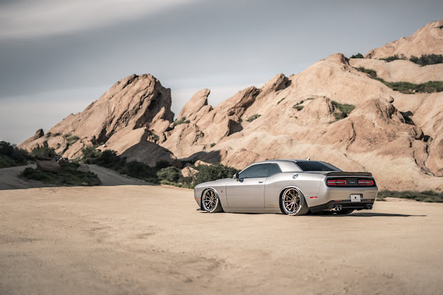 2015 Dodge Challenger Scat Pack with 20 BD23’s in Bronze - Blaque Diamond Wheels