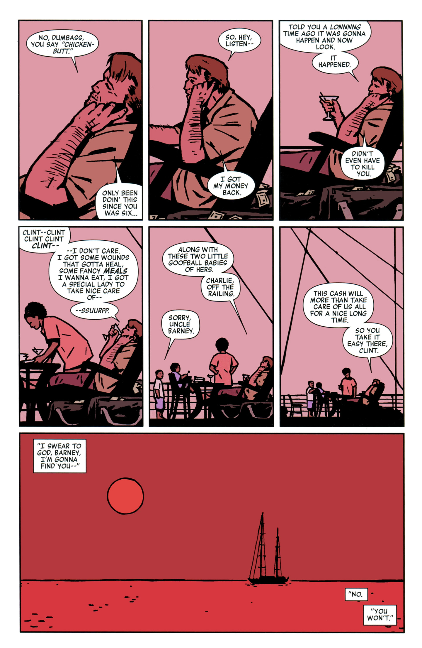 Read online Hawkeye (2012) comic -  Issue #22 - 29