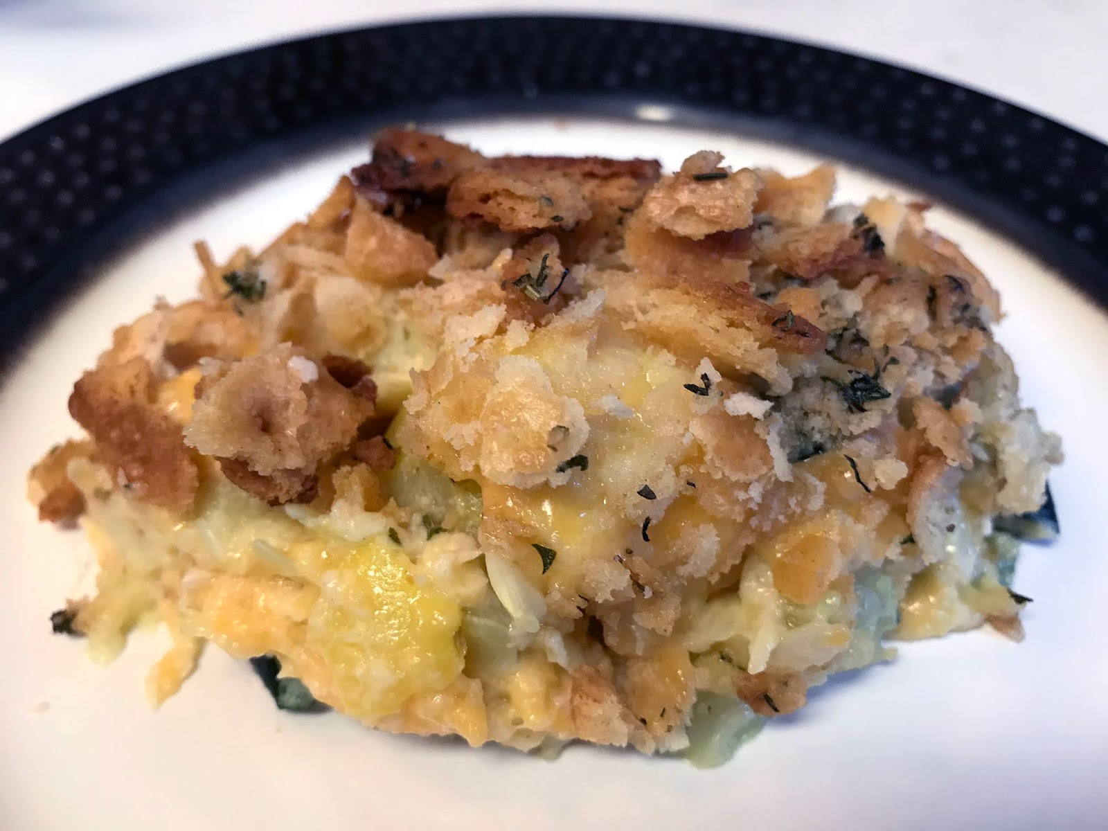 Culturally Confused Yellow Squash and Zucchini Casserole