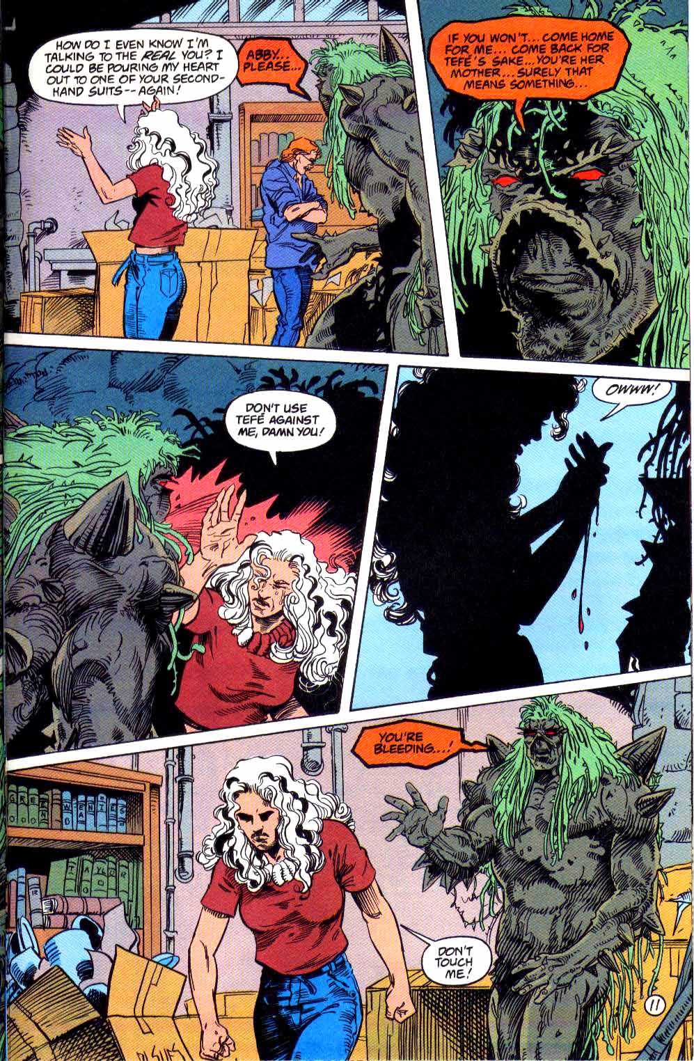 Read online Swamp Thing (1982) comic -  Issue #134 - 12
