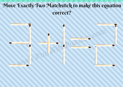 Matchstick Math Brain Teasers Picture-4 Matchstick Math Brain Teasers Picture-4