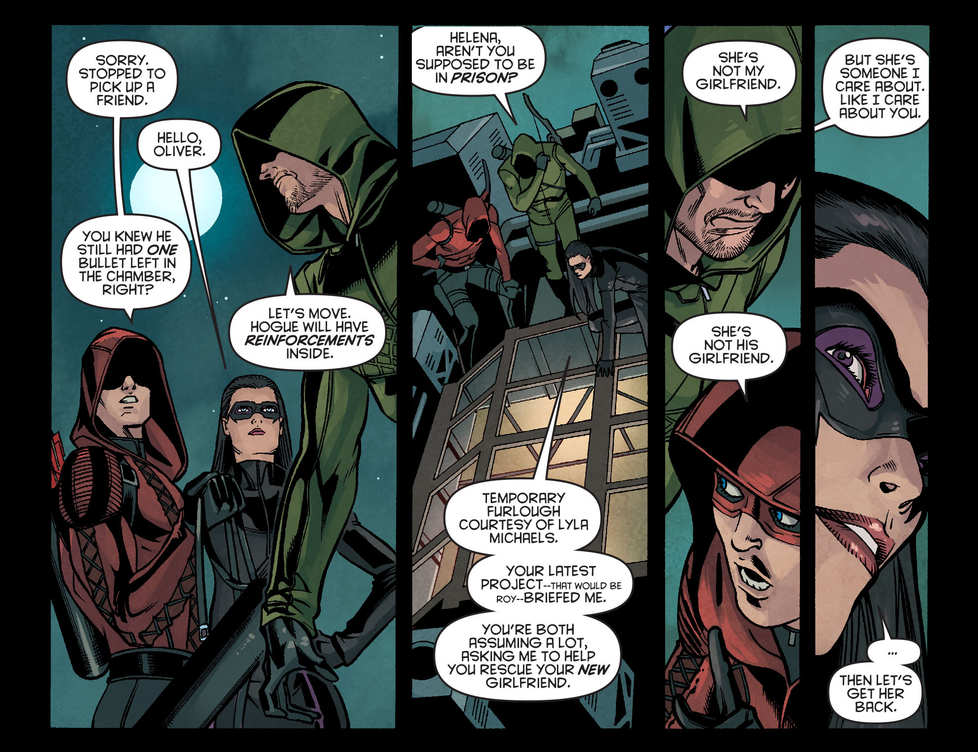 Read online Arrow: Season 2.5 [I] comic -  Issue #15 - 7