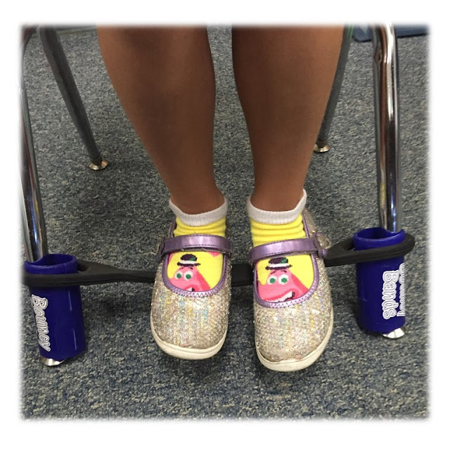 Bouncing for Bouncy Bands Fluttering Through First Grade