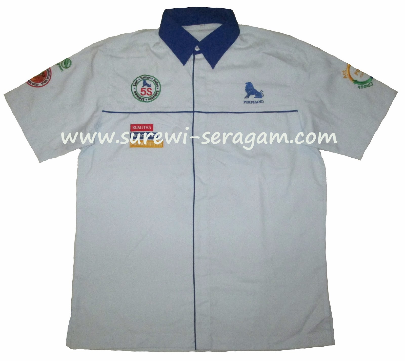 konveksi seragam  batik Contoh Baju Seragam Karyawan 