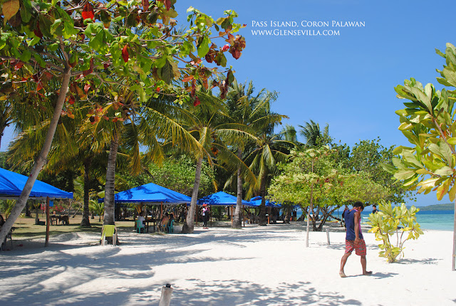 Pass Island Coron Palawan, beach