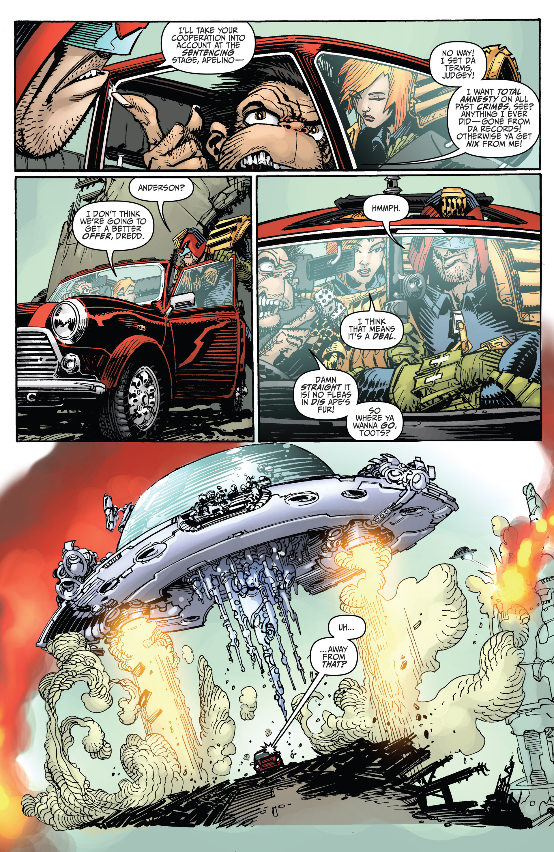Read online Mars Attacks Judge Dredd comic -  Issue #4 - 8