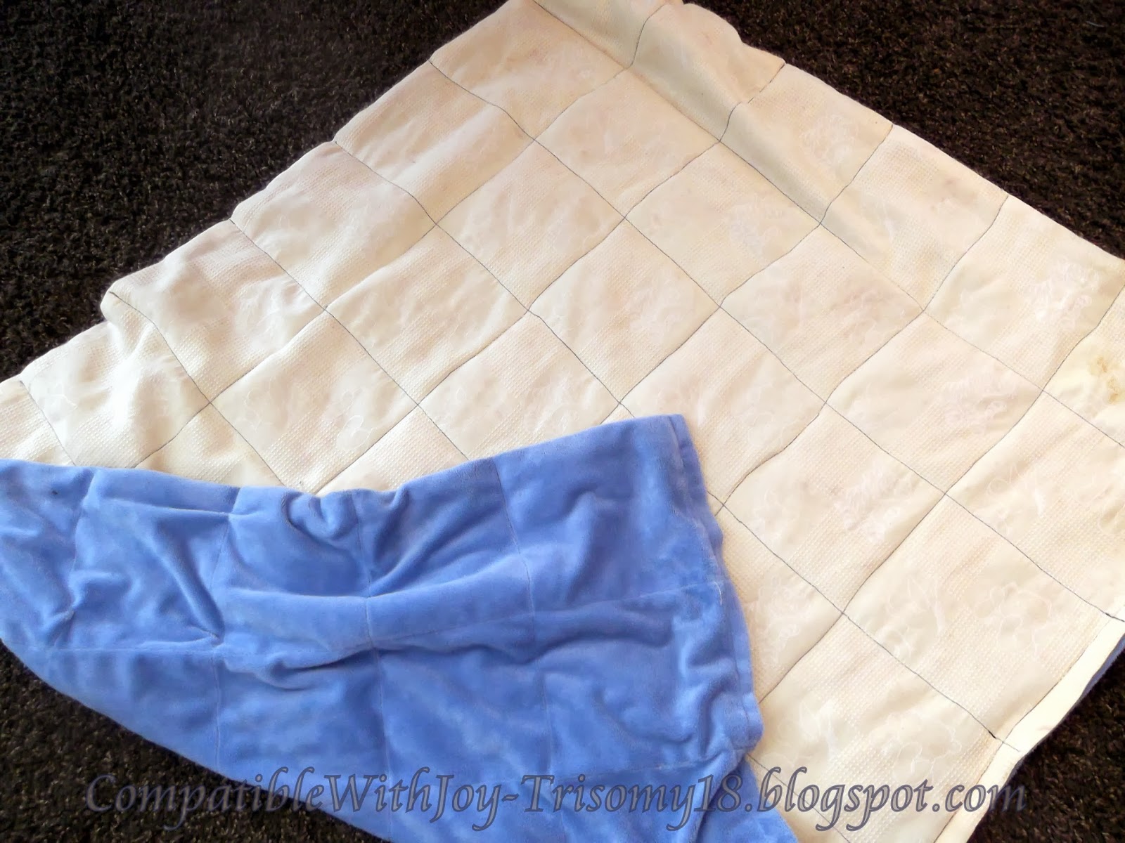 Compatible With JoyTrisomy18 Weighted Blanket for Almost Nothing