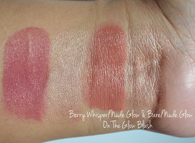 wander beauty on the glow blush swatches 