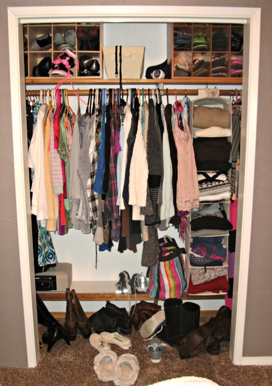 Master Bedroom Redo Organized Pretty Closet Little Vintage