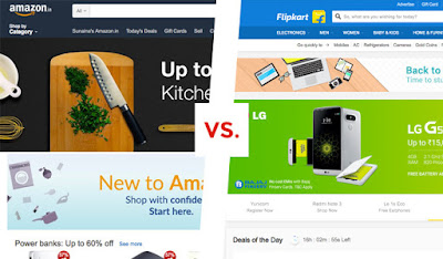 Amazon vs Flipkart: Who's winning the Battle?