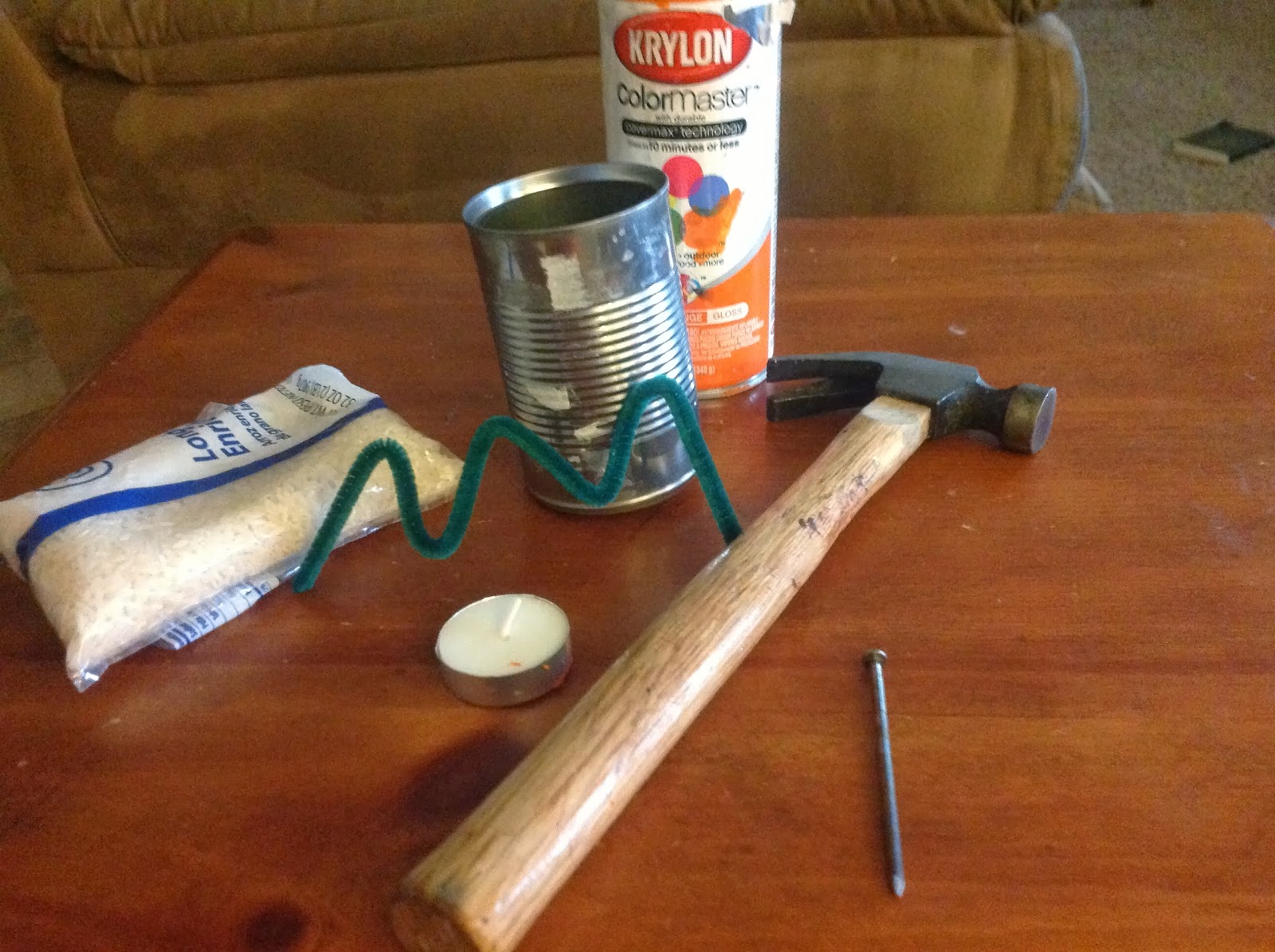 Puddle Wonderful Learning {DIY} Tin Can Jack O'Lanterns