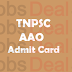TNPSC AAO Admit Card 2017 Assistant Agricultural Officer Hall Ticket