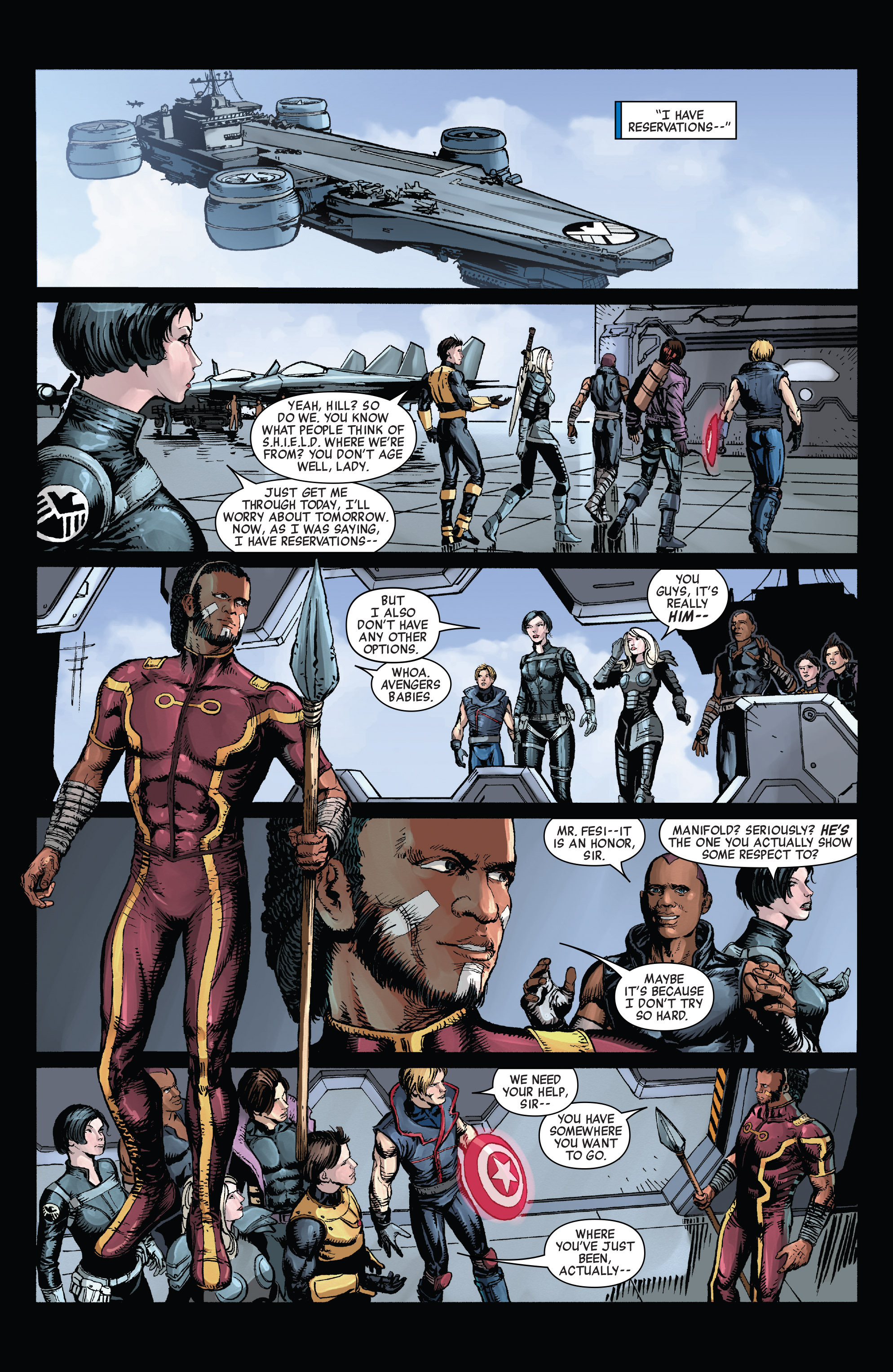 Read online Avengers World comic -  Issue #11 - 10