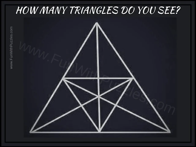Puzzle Picture in which your challenge is to count number of triangles