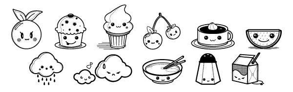 1000 images about kawaii coloring pages on Pinterest