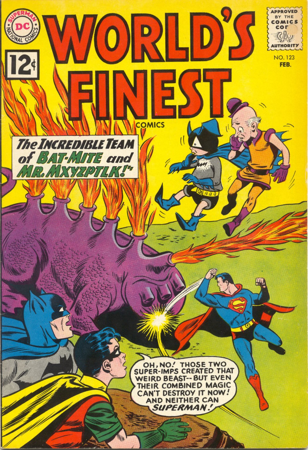 Read online World's Finest Comics comic -  Issue #123 - 1