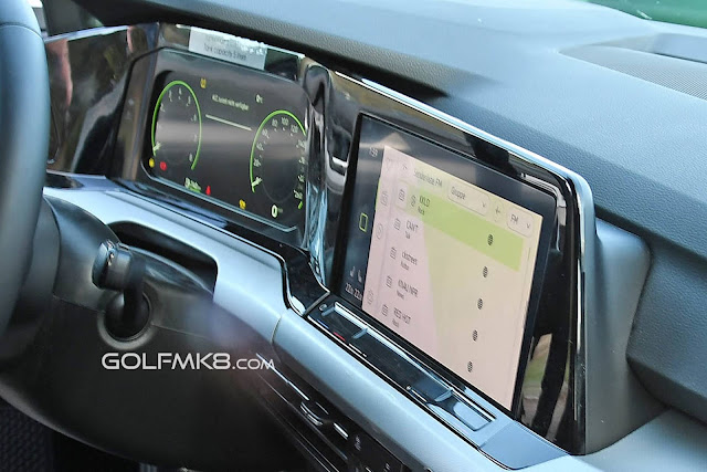 Novo VW Golf 2020 mk8 - interior