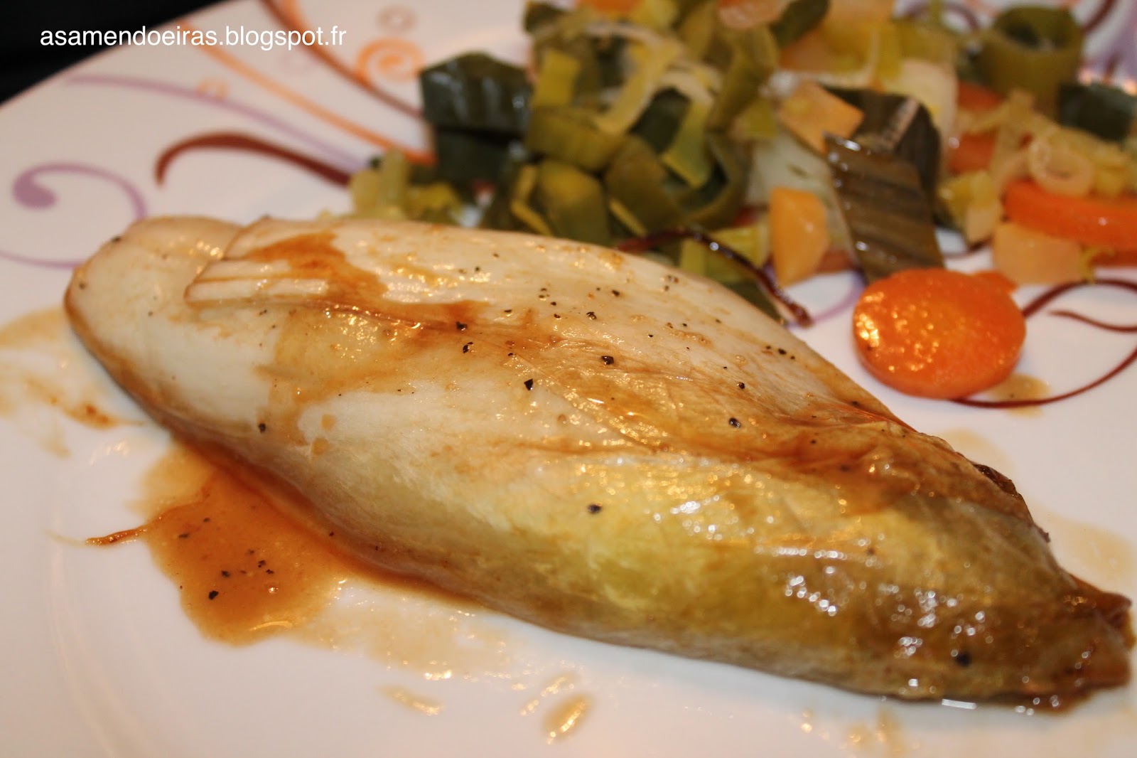 As Amendoeiras Endives braisées (fiche 133 )