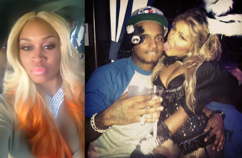 Looks like Lil Kim's baby daddy Mr. Papers has moved on to the next on...
