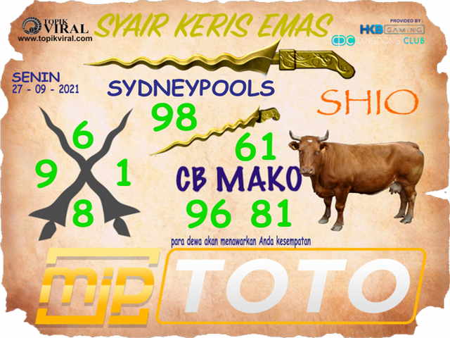 PREDIKSI SYDNEY COJEEL