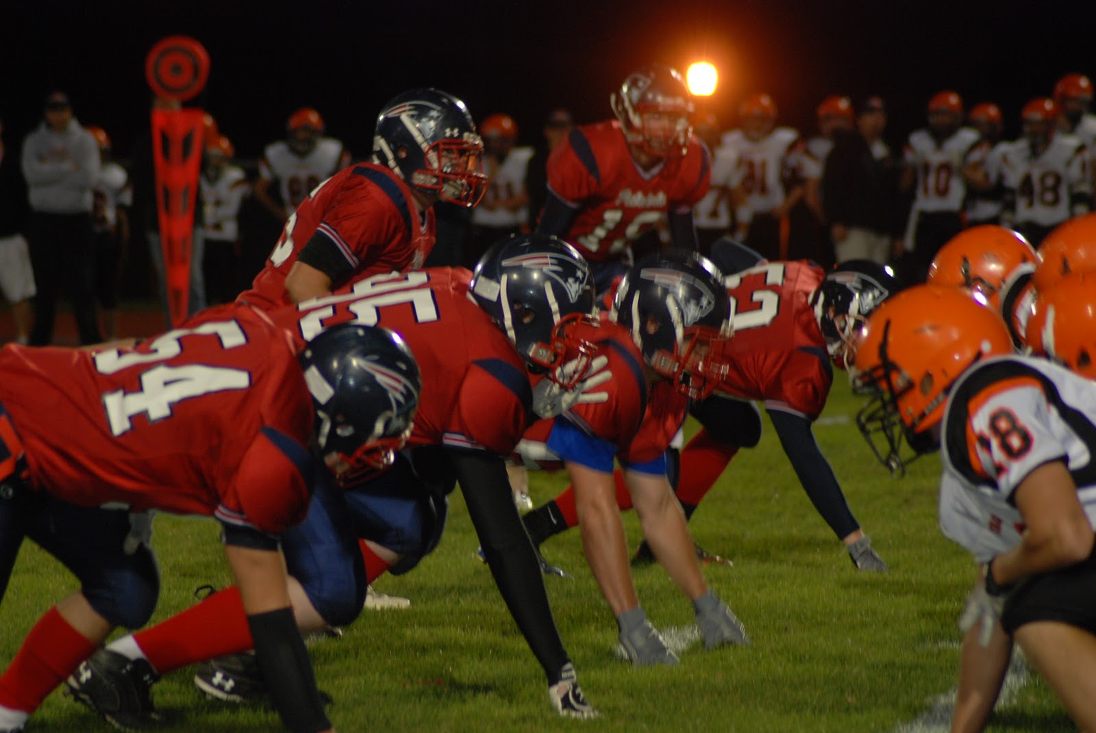 CPA Patriot Football Patriots Lose to Onaga 227