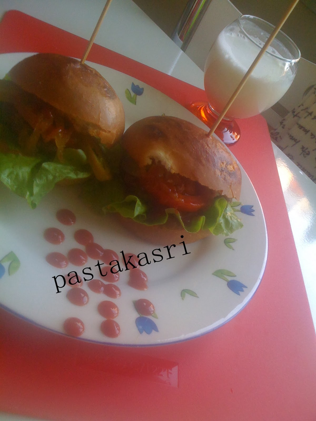 EV YAPIMI HAMBURGER PASTA KASRI..SOSYAL GURME