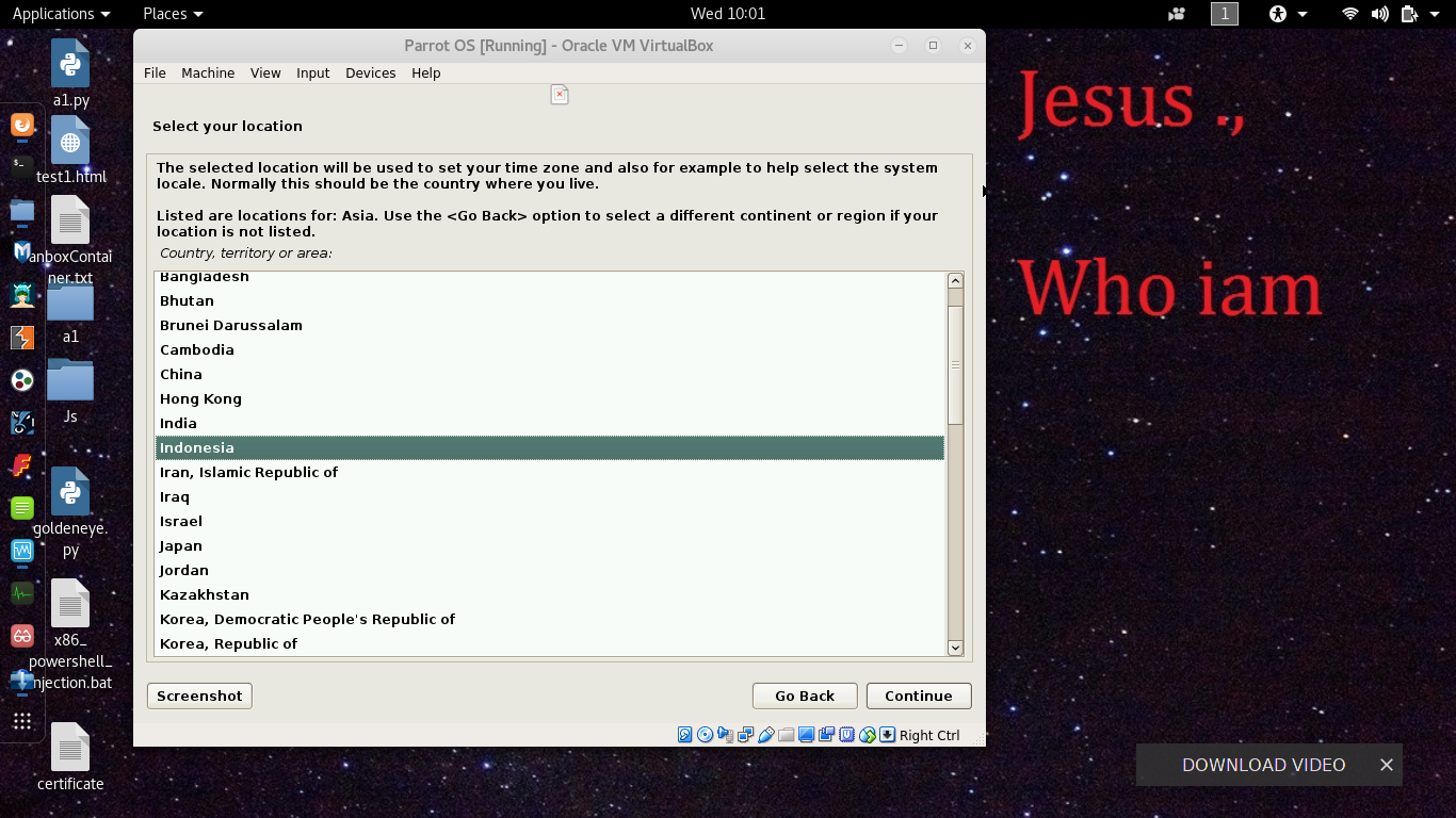 Debian как создать пользователя. Parrot security os на флешку rufus. Location screen. Select your location. пуск parrot security.