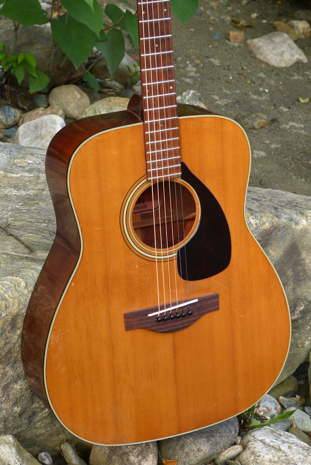 1970 Yamaha FG 180 Jumbo Flattop Guitar 1970-yamaha-fg-180-jumbo-flattop-guitar