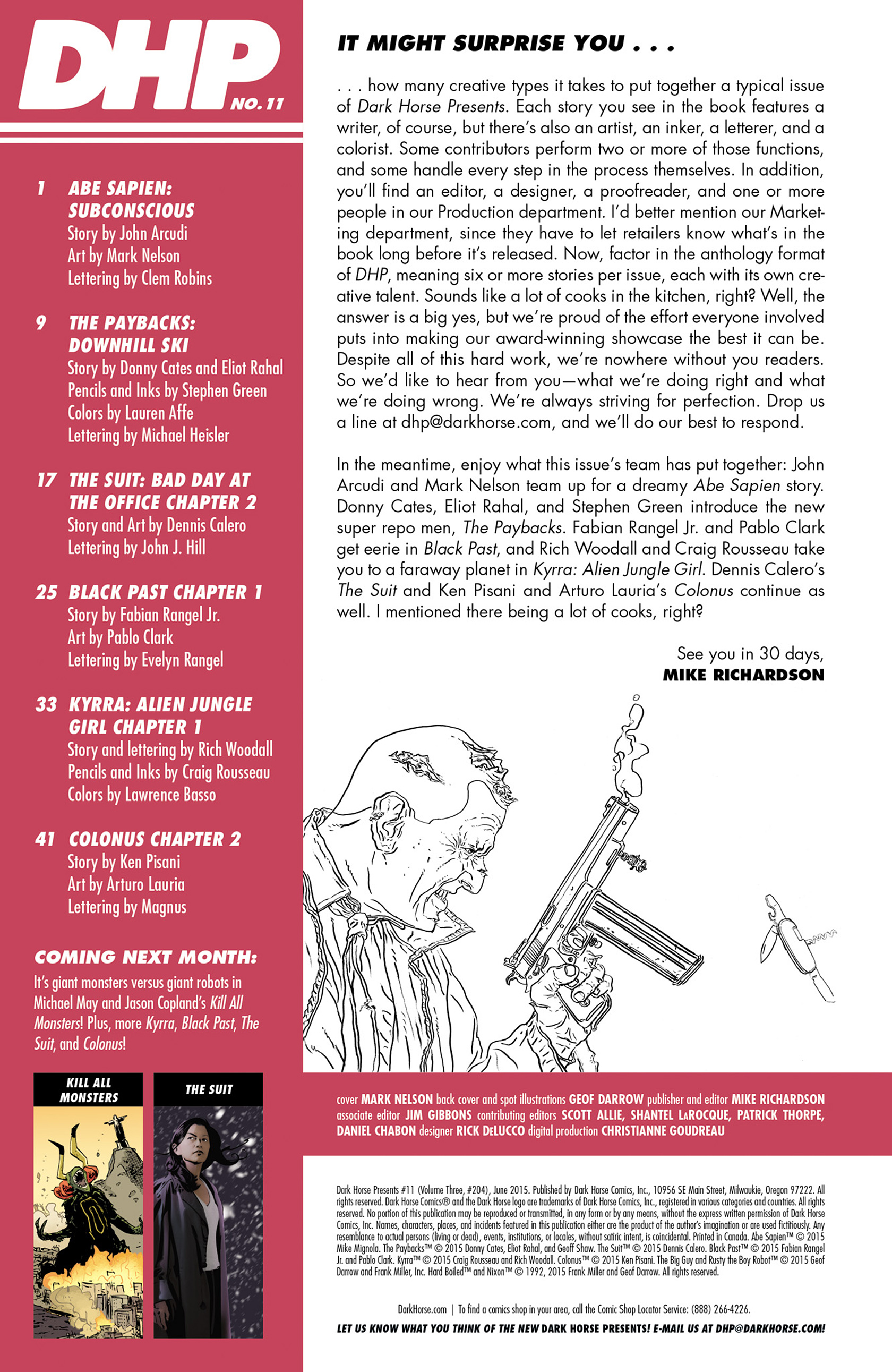 Read online Dark Horse Presents (2014) comic -  Issue #11 - 2