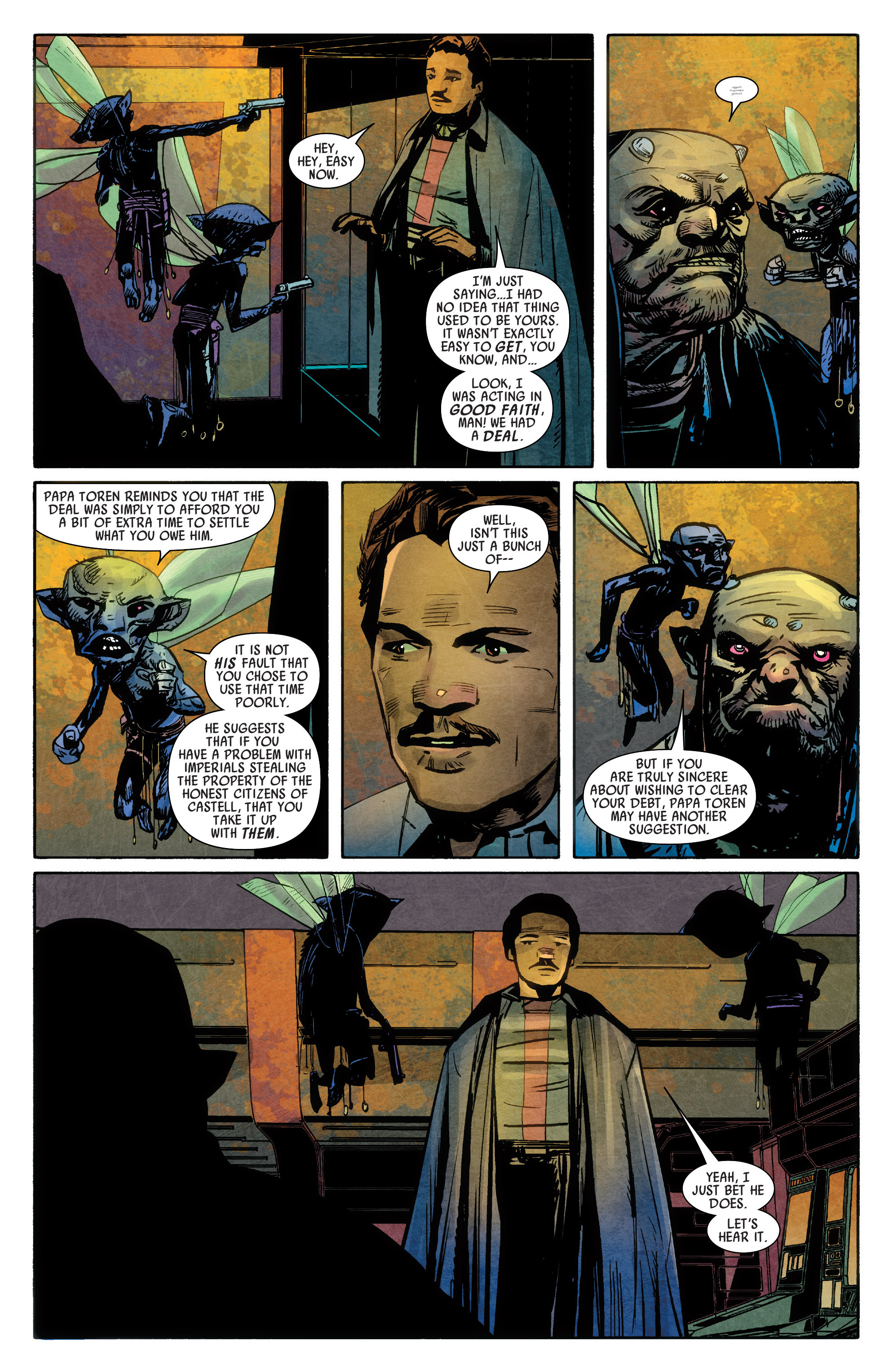 Read online Lando comic -  Issue #1 - 20