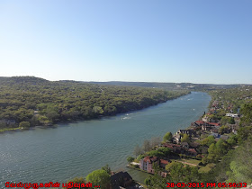 Beautiful view of Lake Austin 