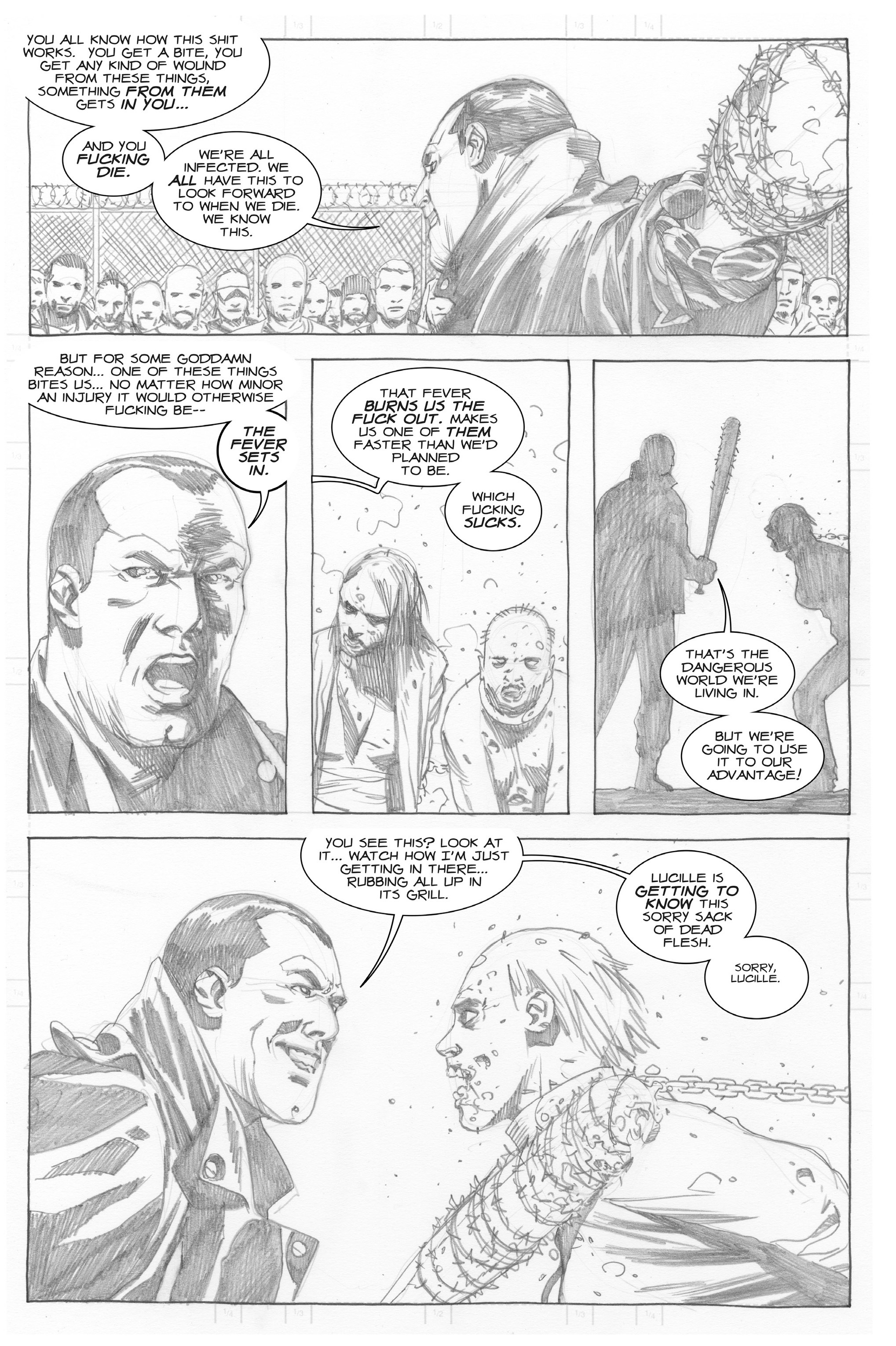 Read online The Walking Dead comic -  Issue # _All Out War Artist Proof Edition - 161