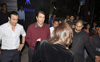 Saif, Kareena & Karisma at Randhir Kapoor's private dinner