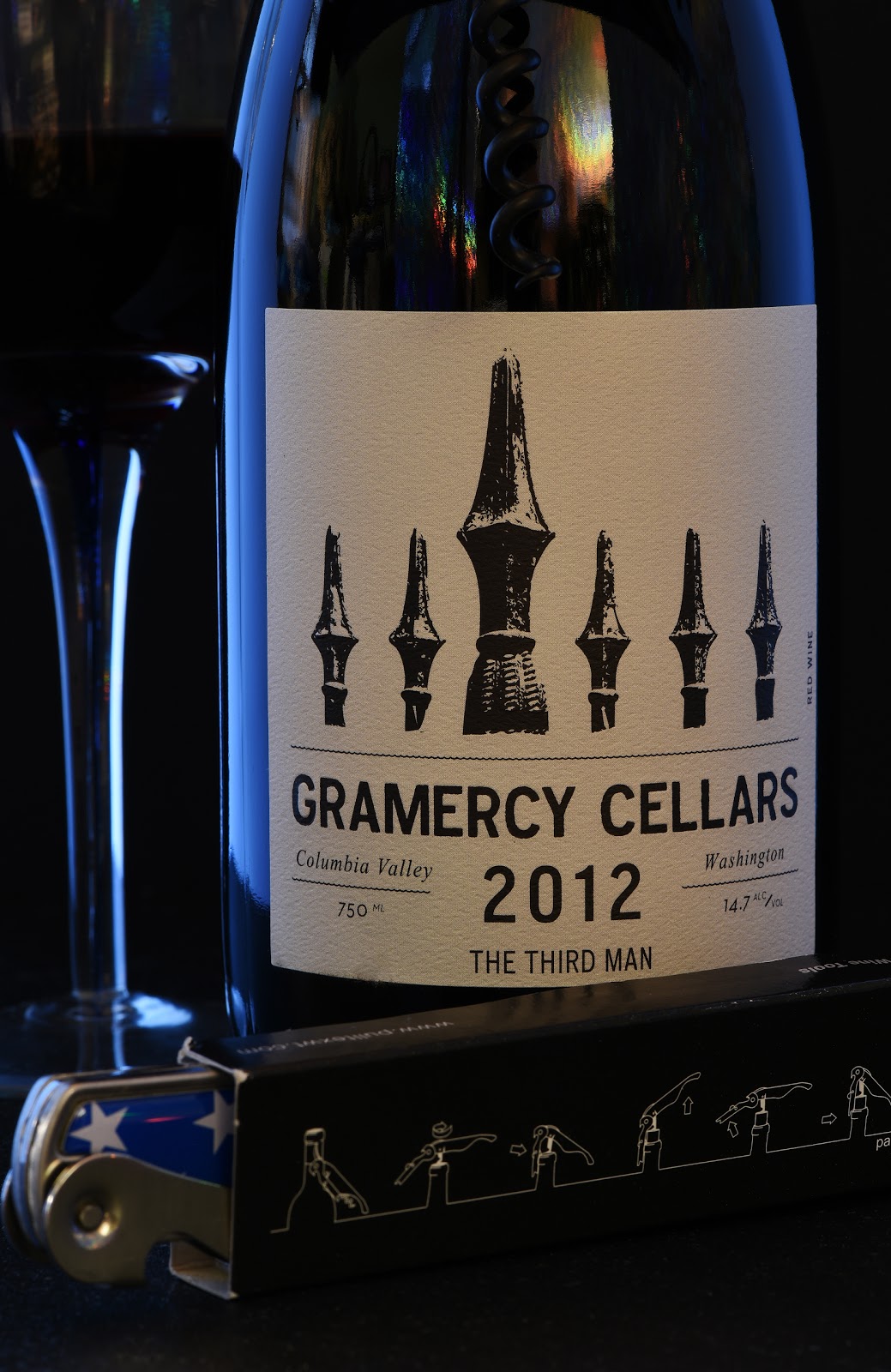 New Hampshire Wineman Gramercy Cellars "The Third Man" 2012 GSM Red Wine